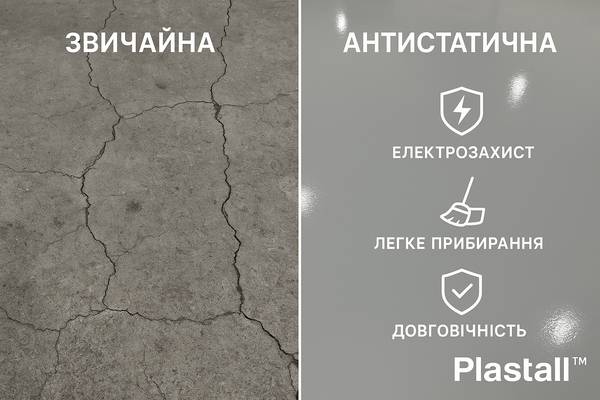 Антистатична підлога порівняння