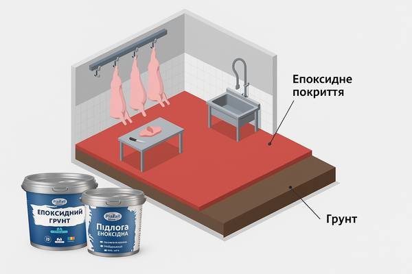 Полімерна підлога для виробництва