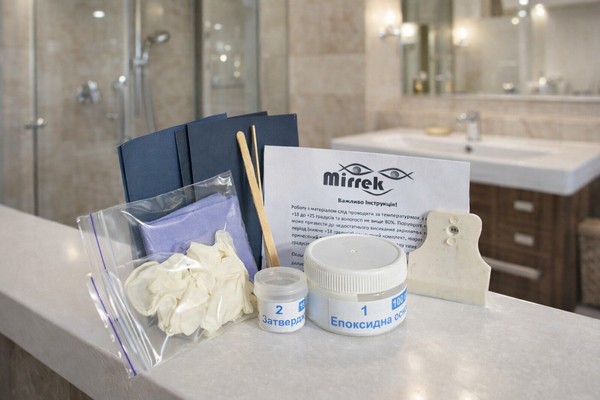 ремкомплект для точечного ремонту ванни