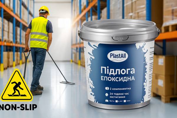 Полімерна наливна підлога для складу
