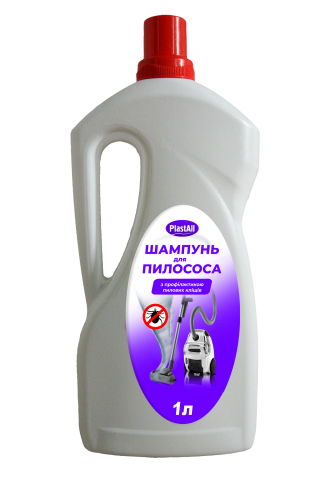 Шампунь для пилососа Plastall 1:10 з антистатиком 1л